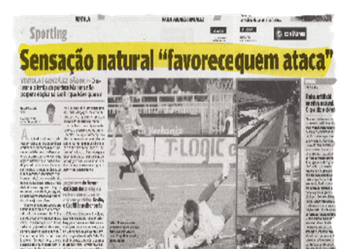 “La Sensazione naturale che favorisce chi attacca” – O JOGO – 11/11/2010