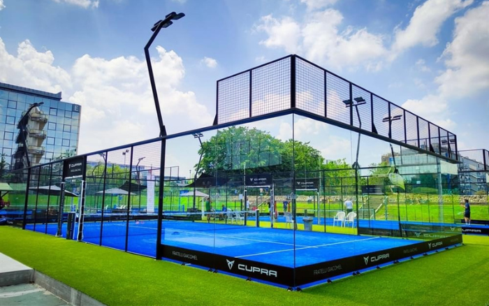 Campo da padel panoramico