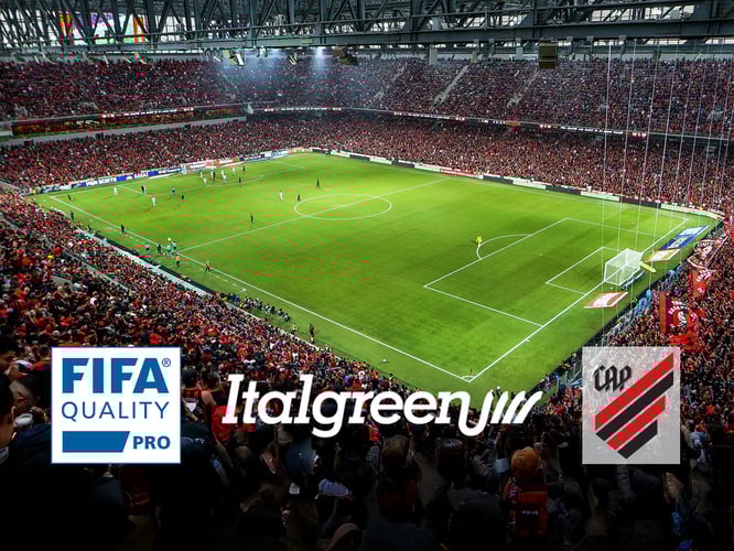 Arena da Baixada: rinnovata la certificazione FIFA per il campo Italgreen