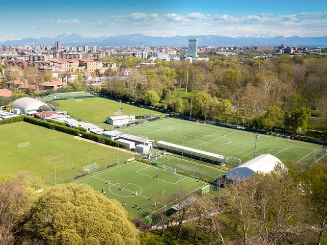 Italgreen rinnova i campi del Centro Sportivo di Cimiano