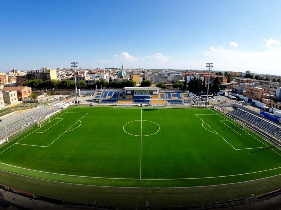 Stadio Monterisi: Miglior campo in erba artificiale della serie C