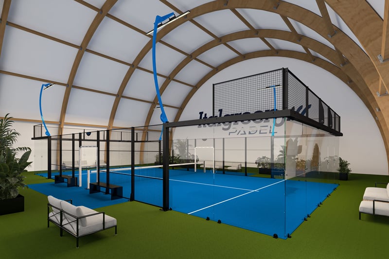 FULL PANORAMIC PADEL COURT FULL PANORAMIC PADEL COURT