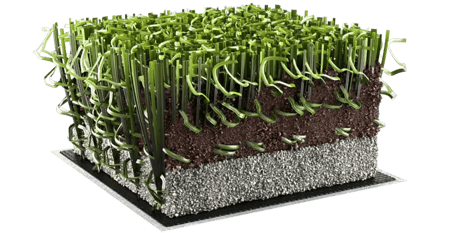 Erba sintetica per campi di ultima generazione All-Star, per calcio e rugby