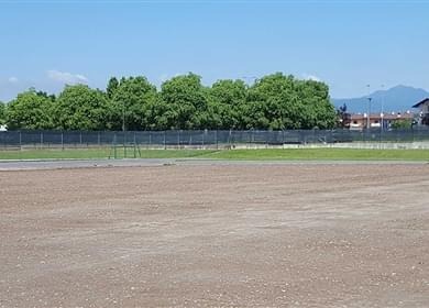 Bagnatica, Italgreen participa en la nueva realización del campo de fútbol en césped sintético.